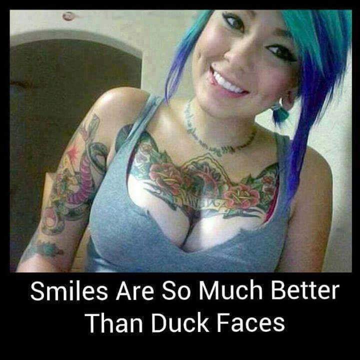 duckface